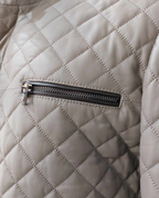 Мъжко кожено яке визон бежово от естествена кожа с безкомпромисна изработка