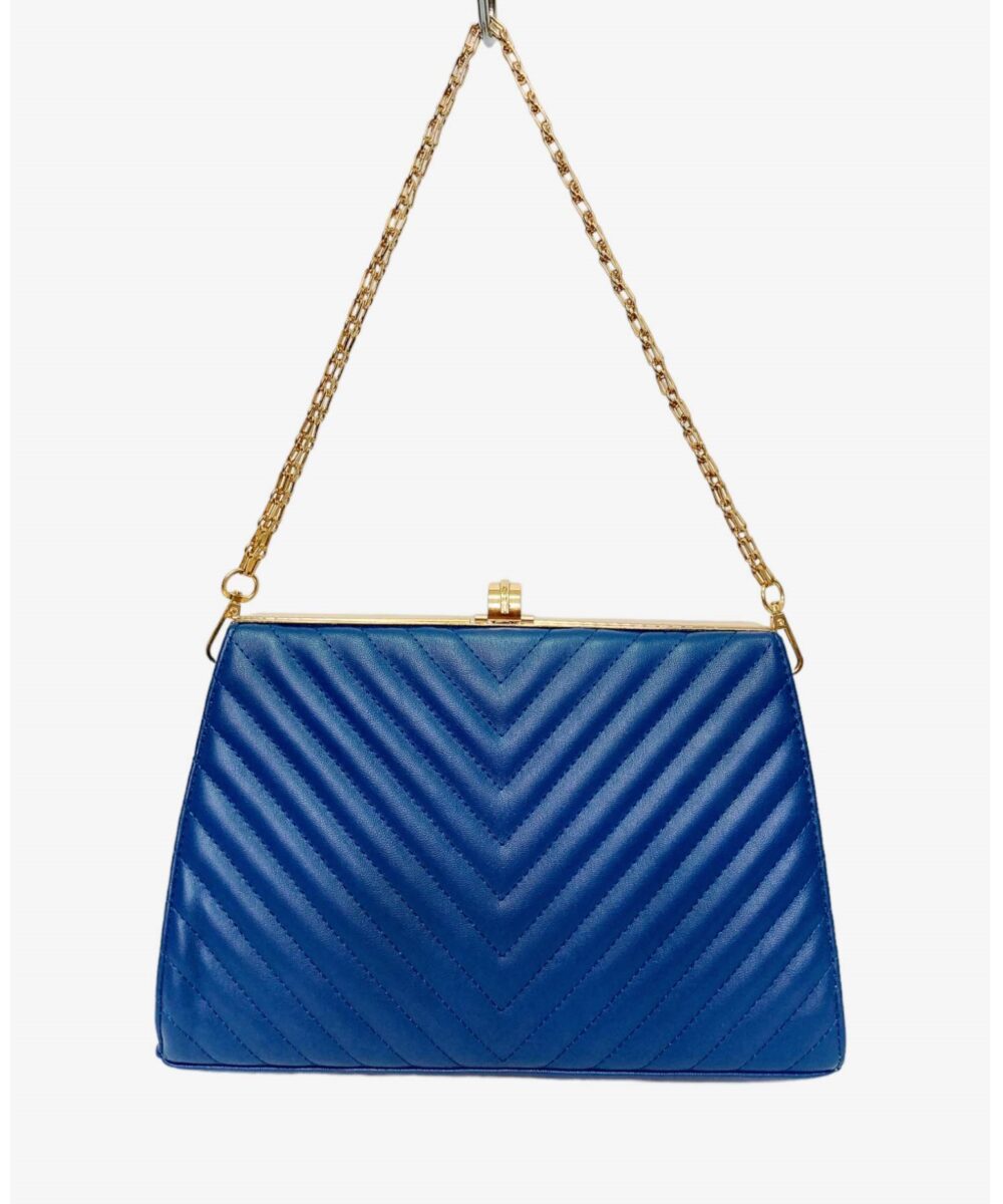 Синя дамска чанта Kristel